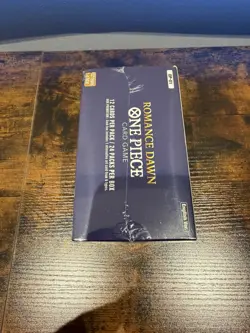 One Piece Romance Dawn OP-01 English Booster Box BLUE BOTTOM Sealed brand new - Image 4