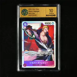 CCG 10 Pristine 2025 One Piece JPN Silvers Rayleigh OP13-066 SR - Image 2
