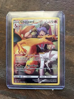 Pokemon Charizard TG03/TG30 Swsh11 Lost Origin Ultra Rare Full Art Holo Card - Image 1