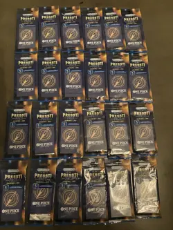 Lot Of 24 One Piece Presstine Pressti Sealed Packs - 5 Cards Per Pack - Image 1