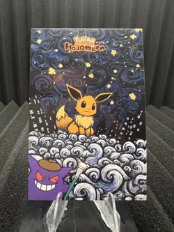 Eevee Van Gogh - Cracked Ice Holo - Halloween Card Database 2025 - Pokemon - Image 1