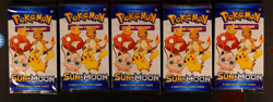 5x SEALED Pokemon (2018)GENERAL MILLS Sun&Moon MINI PACK Card Fruit Roll-Up Box - Image 1