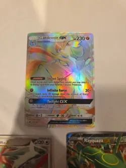 Pokemon 3 Card Lot Gardevoir GX / Arceus Lv. X / Rayquaza EX - Image 2