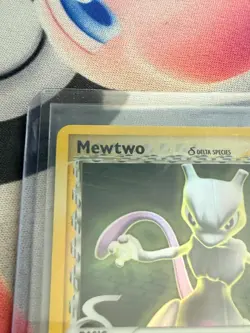 Pokemon Card TCG Ex Holon Phantoms Mewtwo Delta Species 24/110 Holo Misprint - Image 4