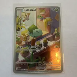 Bulbasaur 143/142 Sv07 Stellar Crown Holo Pokemon TCG Card - Image 1