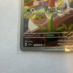 Bulbasaur 143/142 Sv07 Stellar Crown Holo Pokemon TCG Card - Image 3