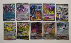 Pokemon Japanese Collection Card Lot - Mega Charizard X SAR, Mega Gengar MA, Etc - Image 1
