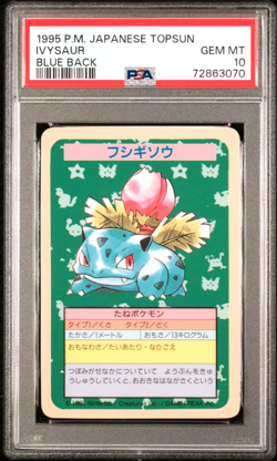 Topsun No Number IVYSAUR PSA 10 - Japanese Pokemon Card - Image 1