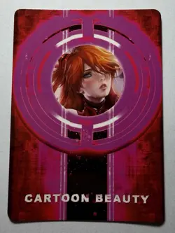 SEXY HEROINE WAIFU Asuka Langley EVANGELION ACG PREMIUM HOLO CARD NM - Image 2