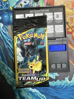 Pokemon Team Up 3 Card Mini Long Booster Pack Pikachu Zekrom Factory Sealed 7.49 - Image 1