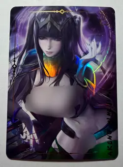 SEXY HEROINE WAIFU Tharja FIRE EMBLEM ACG PREMIUM HOLO CARD NM - Image 1