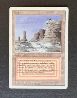 MTG - Plateau - Revised/3rd Edition - LP - Magic the Gathering - Image 1