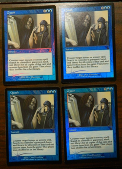 MTG FOIL Urza's Destiny Quash X4 (1999) #42 of 143 Excellent Condition - Image 1