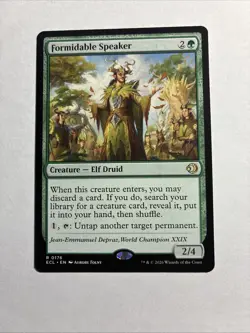 Formidable Speaker - Lorwyn Eclipsed MTG Plus Bonus Rare!!! - Image 1
