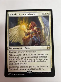 Mantle of the Ancients Commander: Wilds of Eldraine #70 Rare - Image 1