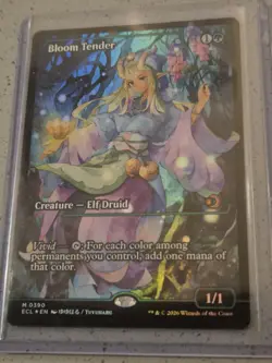 Bloom Tender Japanese Showcase Foil MTG Lorwyn Eclipsed #0390 - Image 1