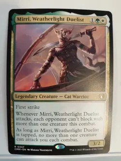 Mirri, Weatherlight Duelist Commander Masters Regular - Image 1