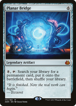 Planar Bridge x1 NM - Aether Revolt Mythic Rare Artifact English MTG Magic - Image 1