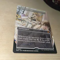 MTG Magic the Gathering Smothering Tithe Anime Borderless Non-Foil - Image 4