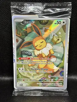 SEALED Pokemon Center Stamped Eevee 173 Promo Prismatic Evolutions ETB Exclusive - Image 1