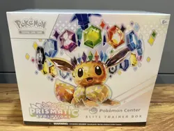 Pokemon Center Prismatic Evolutions Elite Trainer Box ETB - New Factory Sealed - Image 1
