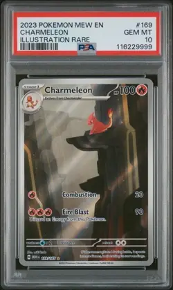 PSA 10 Charmeleon - 169/165 - 151 English - Pokemon - Read Description - Image 1