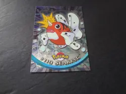 2000 Topps Pokemon Series 3 Silver Foil #119 Seaking TV Animation Blue Logo - Image 1