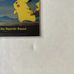 Pokemon Tv Animation Series 2 EP12 Here Comes the Squirtle Squad Holo NM/LP - Image 4