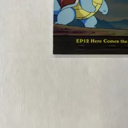 Pokemon Tv Animation Series 2 EP12 Here Comes the Squirtle Squad Holo NM/LP - Image 5