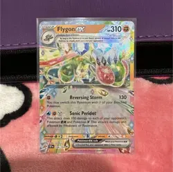 Pokemon Flygon ex 106/191 SV08 Surging Sparks Double Rare Full Art Holo English - Image 1