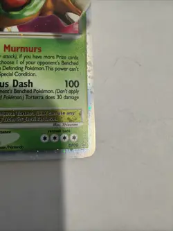 Pokemon Torterra LV.X 122/130 Holo Diamond & Pearl 2007 - Image 5