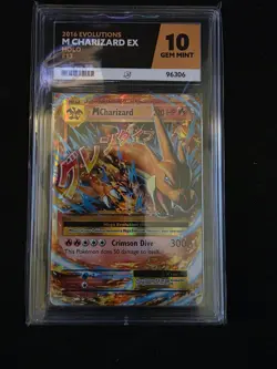 Pokemon 2016 XY Evolutions M Charizard EX Holo 13/108 - Ace 10 - Image 1