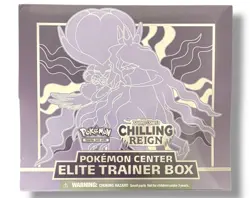 Pokemon Center Exclusive Chilling Reign Elite Trainer Box ETB - Image 1