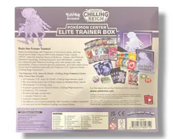 Pokemon Center Exclusive Chilling Reign Elite Trainer Box ETB - Image 2
