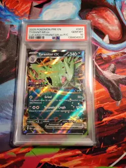 Pokemon Tyranitar EX Prismatic Evolutions Premium Collection Promo 064/131 Psa10 - Image 1