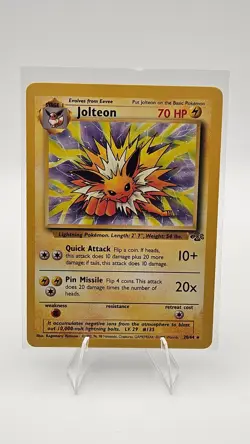 Pokemon Jolteon TCG Jungle 20/64 Regular Rare Non-Holo NM - Image 1