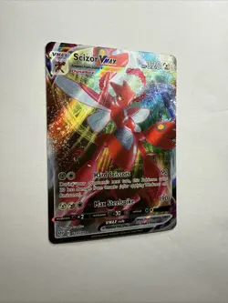 Scizor VMAX 119/189 Swsh03: Darkness Ablaze Holo Pokemon TCG Near Mint/Mint - Image 2