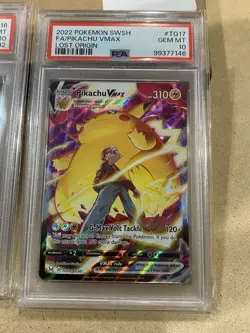 Pokemon (2x) PSA 10 Pikachu TG17 TG16 Sequential Lost Origin 🔥 - Image 3
