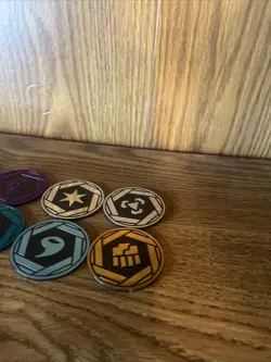 Official Pokemon 151 Mini-Tin Jumbo Energy Coins Complete Set + Pikachu Jumbo - Image 4