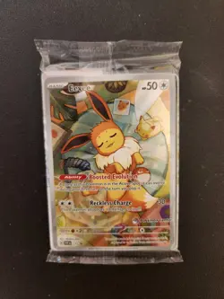 SEALED Stamped Eevee 173 Promo Prismatic Evolutions Pokemon Center ETB Exclusive - Image 1