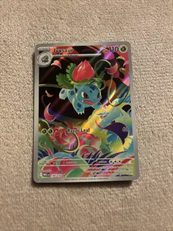 Ivysaur Illustration Rare 134/132 Near Mint Mega Evolution Pokemon TCG English - Image 1
