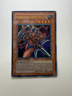 Yugioh - Amazoness Chain Master - Ultra - Limited - SP1-EN002 - MP - Image 1