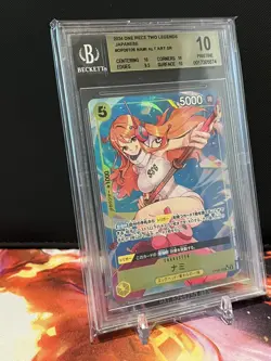 BGS 10 Nami OP08-106 SR OP08 Alt Art Two Legends One Piece Japanese 2024 - Image 1