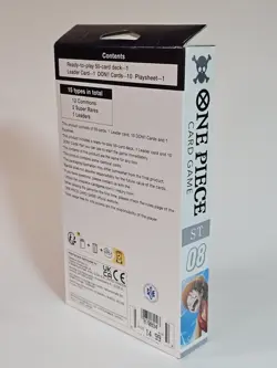 One Piece Monkey.D.Luffy Starter Deck ST08 English Factory Sealed BANDAI - Image 2