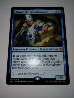 Bruvac the Grandiloquent Jumpstart Mythic Card Regular NM FREE SHIPPING - Image 1