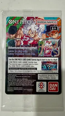 One Piece Monkey D. Luffy US Voyage College Basketball Promo Card - Image 2