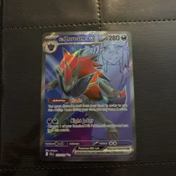 N's Zoroark ex 175/159 Sv09: Journey Together Holo Full Art Pokemon Card - Image 1
