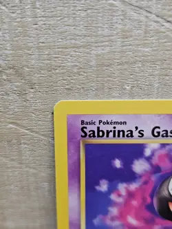 Sabrina’s Gastly 1st Edition 97/132 Gym Challenge Non-Holo Pokemon Card TCG - Image 3