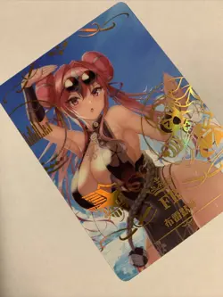 Bremerton Azur Lane FR 44 Foil Holo Goddess 10M02 Anime Waifu Card Girl Doujin - Image 4
