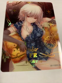 Sakuya Izayoi Touhou FR 68 Foil Holo Goddess 10M02 Anime Waifu Card Girl Doujin - Image 5